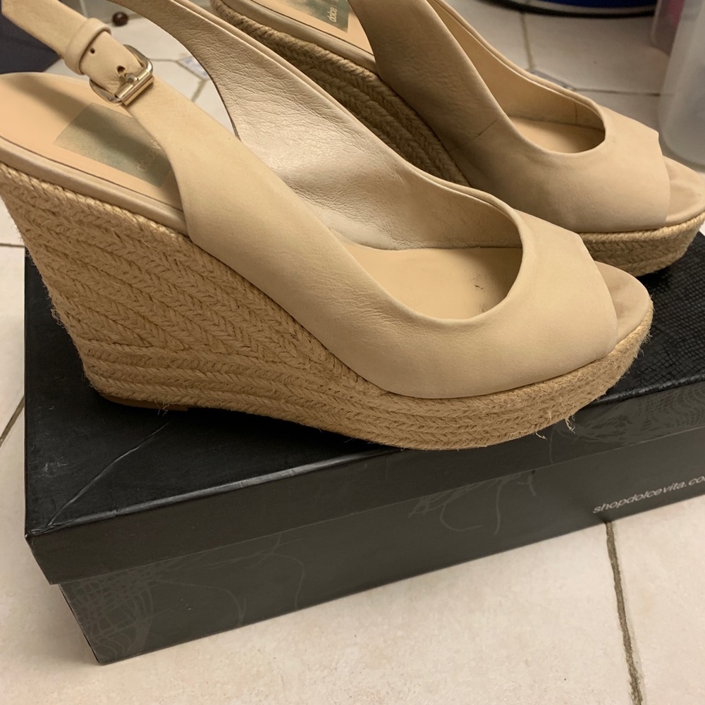 Dolce vita cream espadrilles